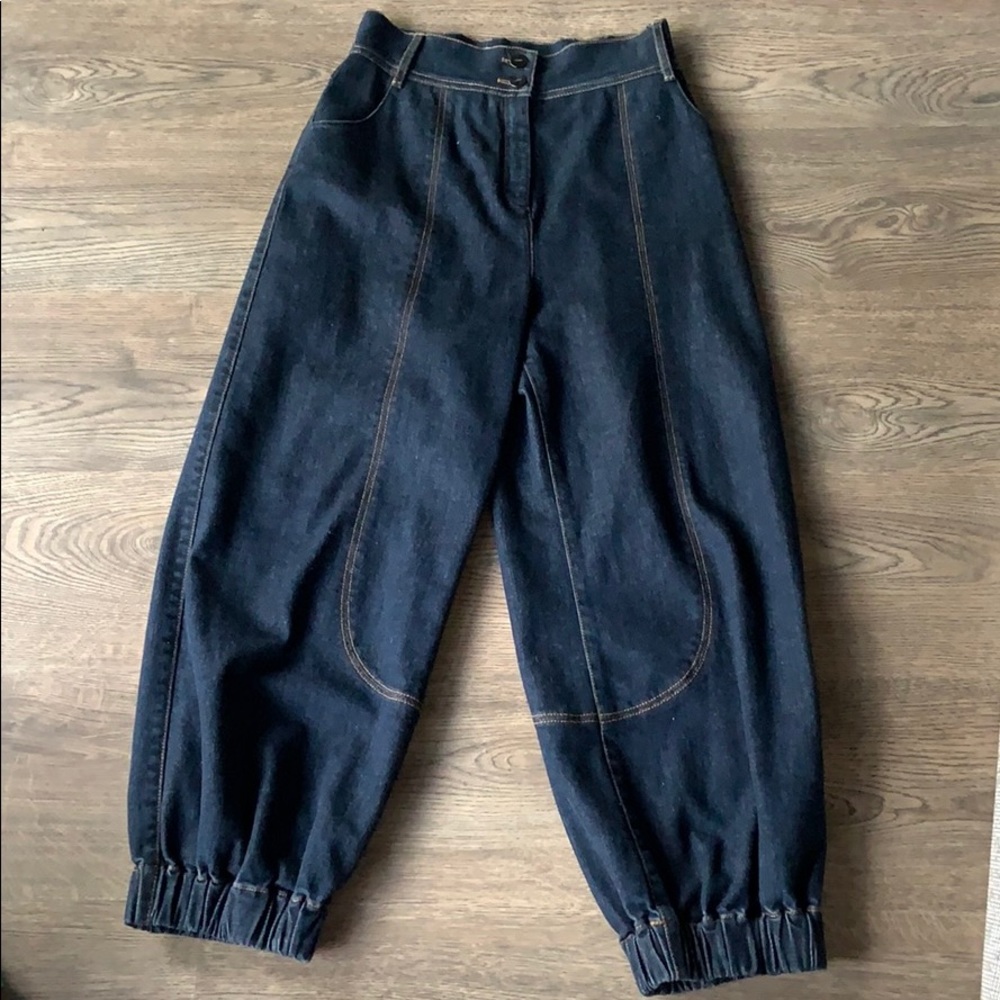 Vintage Fendi Dark Blue High Waisted Denim